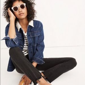 Madewell Cali Demi Jeans - Destructed Hem Edition